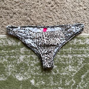 Victorias Secret Leopard Print Bikini Bottoms